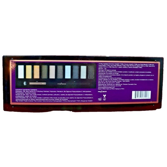 Profusion Daring 10 Color Eyeshadow Palette Makeup (New) - Picture 3 of 5